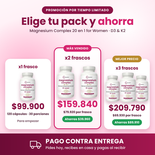 Magnesium For Women 20 En 1